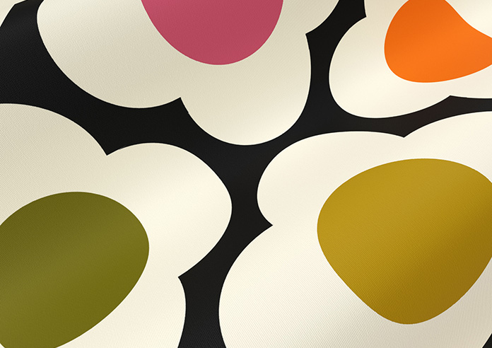 Orla Kiely Spot Flower, Red Multi - Roller Blind - Image 4